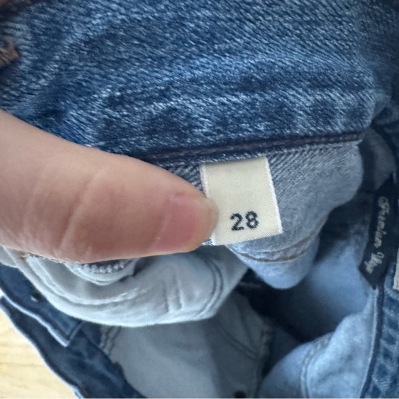 Citizens of Humanity - Liya High Rise Classic Fit Torn Size - 28 - Picture 8 of 17